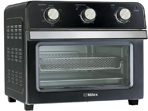 Milex Milex 22L Electronic Air Fryer Oven, Black, 22L