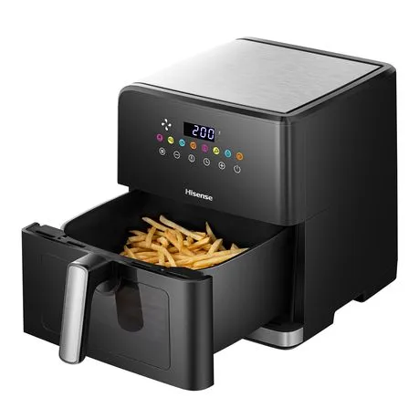 Hisense 8L Air Fryer with Digital Touch Control & Visible Cooking Window