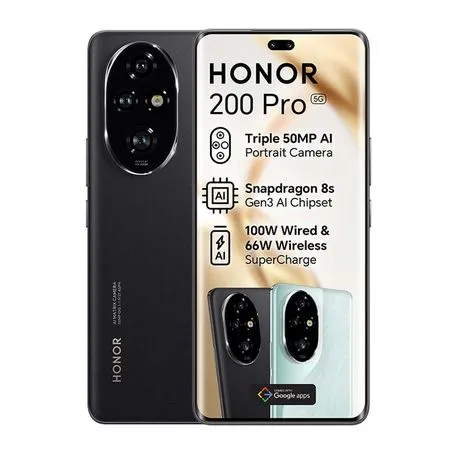 Honor 200 Pro 5G Dual Sim 512GB - Black