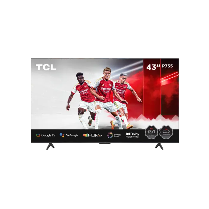 TCL 43-inch 4K UHD Google TV-43P755