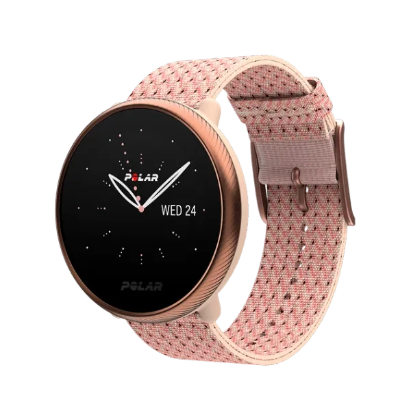 Polar Ignite 2 Fitness Watch – Rose Gold & Pink