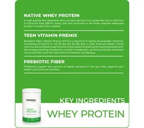 Bioteen | Whey Protein | Chocolate | 500g