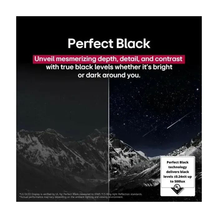 LG 139cm (55") OLED EVO AI 4K 144Hz Smart TV - OLED55C5