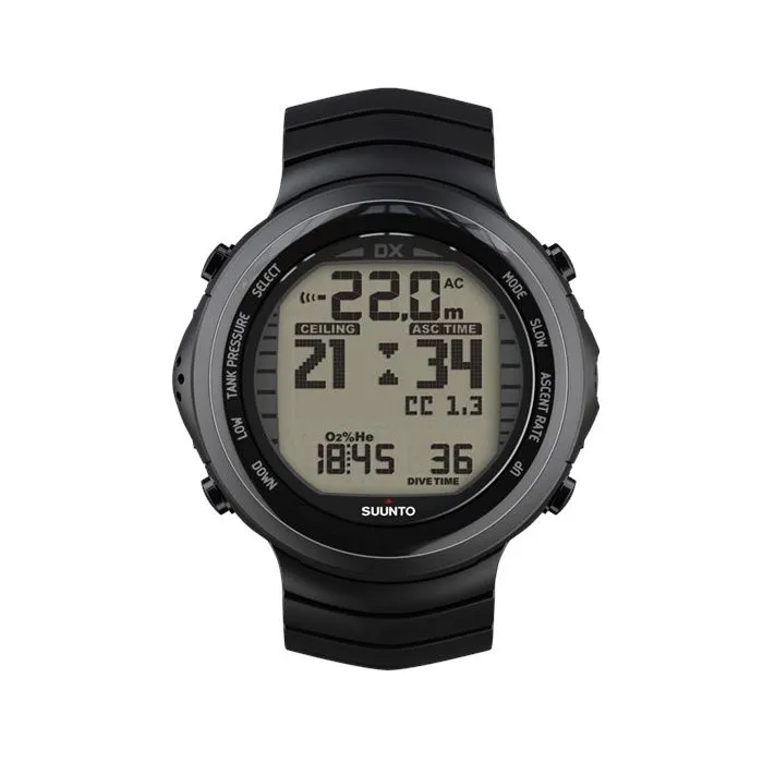 Suunto DX Dive Computer Smart Watch - Black Titanium