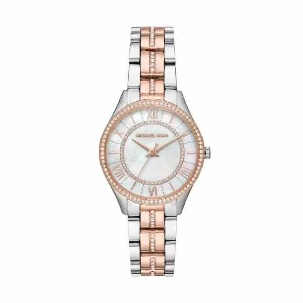 Michael Kors Women's Lauryn Three-Hand Two-Tone Stainless Steel Watch - MK3979