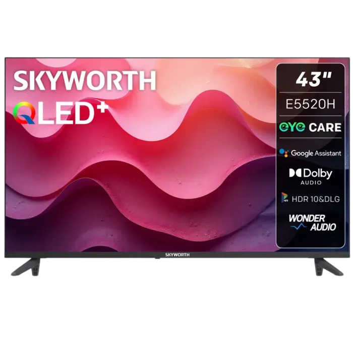 Skyworth 43-inch QLED Google TV-43E5520H