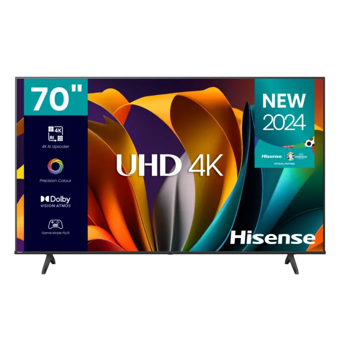 Hisense 70 Inch A6N Series UHD 4K Smart TV 70A6N