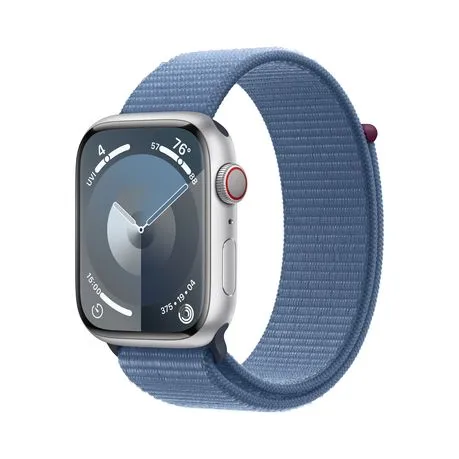 Apple Watch Series 9 GPS + Cellular Aluminium Case with Sport Loop (45mm)