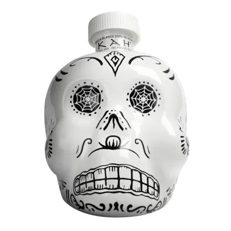 KAH Tequila Blanco skull edition - 750ml