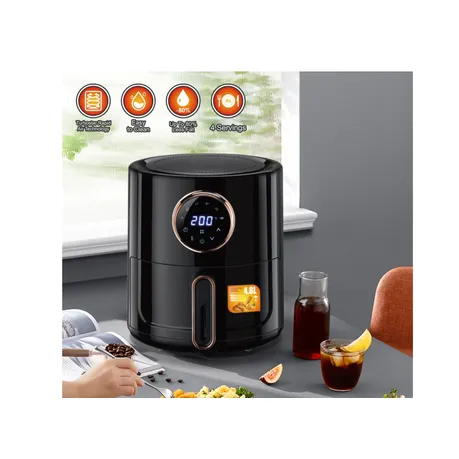 DH-Multi-Function Non Stick Air Fryer With thermostat & timer Control- 4.8L