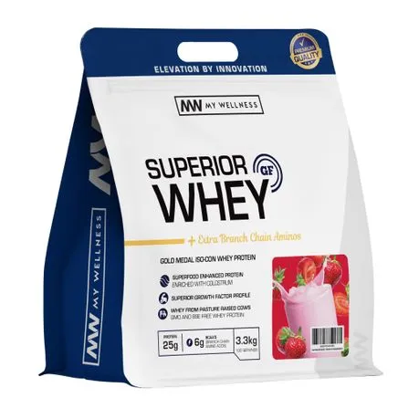 My Wellness Superior Whey 3.3kg - Fresh Strawberry