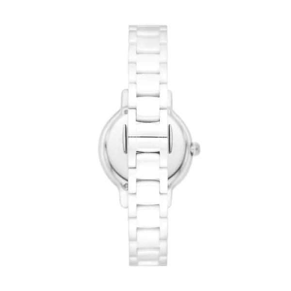 Emporio Armani Three-Hand White Ceramic Watch - AR70013