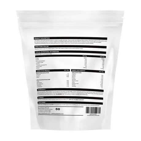 Muscle Works 100% Whey 2kg - Nutella Waffle