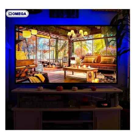 Omega 40" Full HD TV with Wide Color Changer HDMI/VGA/USB/AV Mode