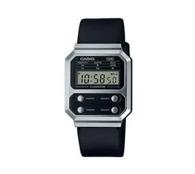 Casio Retro Unisex WR – A100WEL-1ADF (leather band)