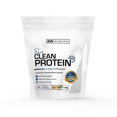 My Wellness Super Clean Protein 1.8kg Vanilla Bean