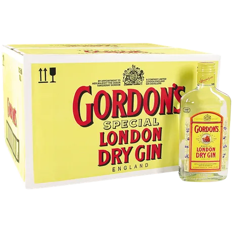Gordon's London Dry Gin 43% ABV - Case 12 x 750ml