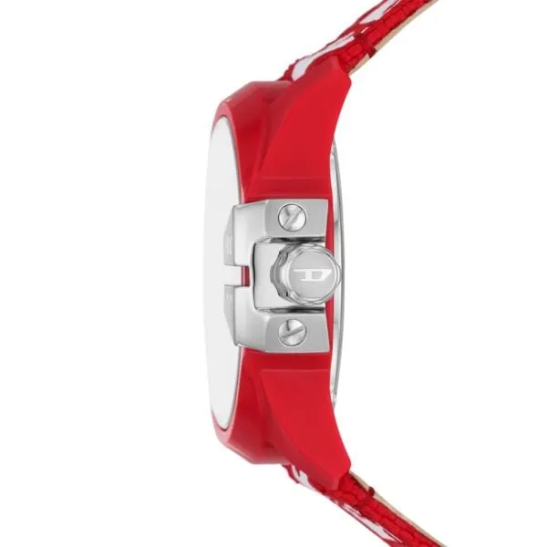 Diesel Baby Chief Three-Hand Solar-Powered Red rPET Watch - DZ4619