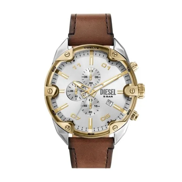 Diesel Men's Spiked Chronograph, Stainless Steel Watch - DZ4665