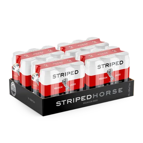 Striped Horse Premium Lager 24 x 500ml