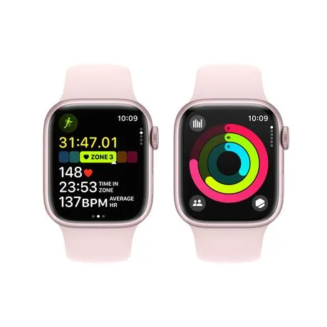 Apple Watch Series 9 GPS Aluminium Case with Sport Band (41mm) - M/L