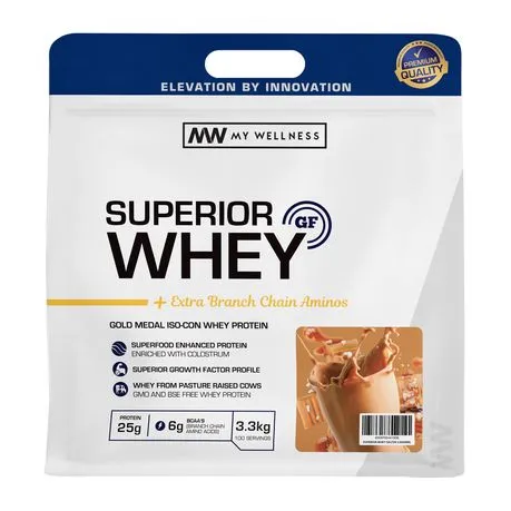 My Wellness Superior Whey 3.3kg - Salted Caramel