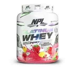 NPL Platinum Whey Protein (908g) - Strawberry Cheesecake