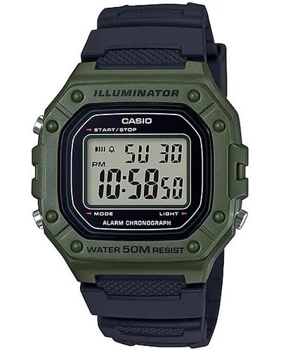 Casio Digital Wrist Watch (Black | Green)