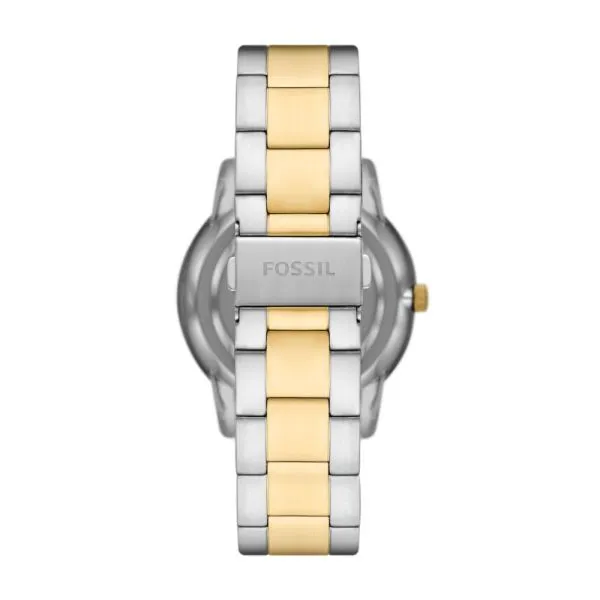 Fossil Men's Neutra Minimalist Multifunction Two-Tone Stainless Steel Watch - FS5906