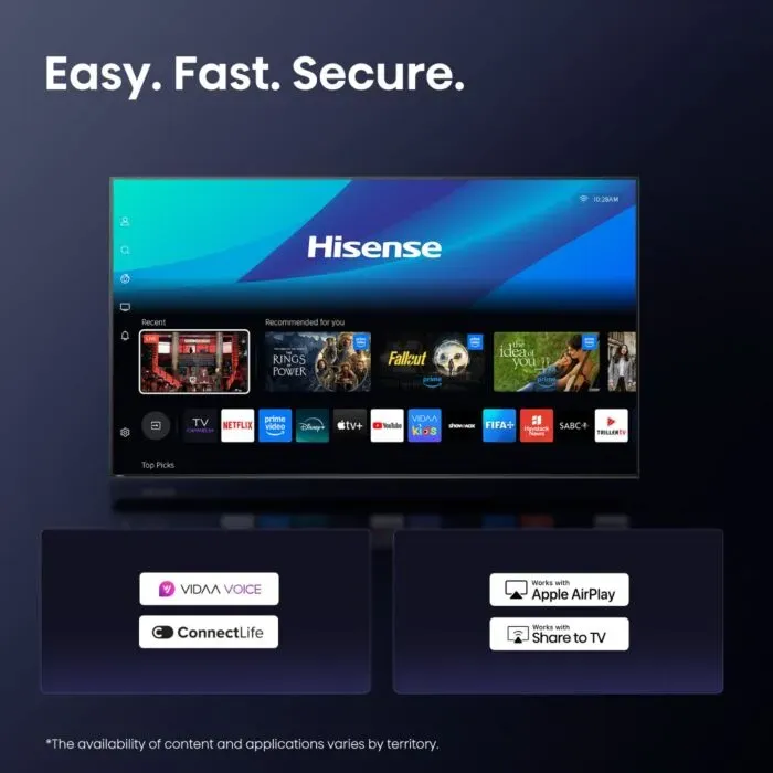 Hisense 165cm (65") Mini ULED Television - 65U8Q