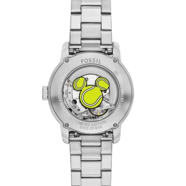 Fossil Unisex Disney Fossil Limited Edition Mickey Mouse Automatic, Stainless Steel Watch - LE1192