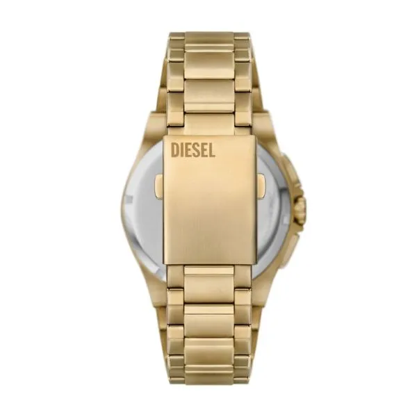 Diesel Framed Chronograph Gold-Tone Stainless Steel Watch - DZ4659