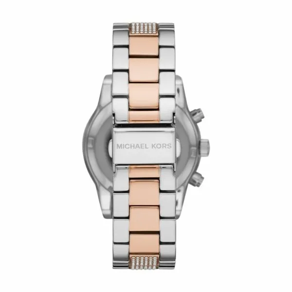 Michael Kors Women's Ritz Silver Round Stainless Steel Watch - MK6651