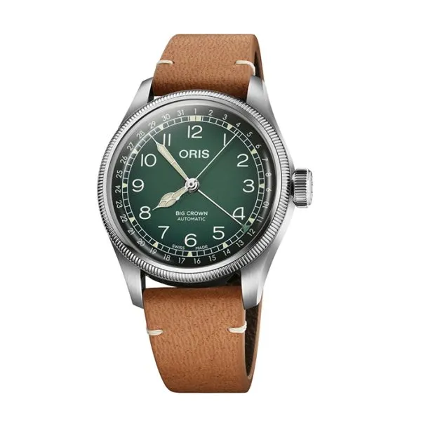 Oris Big Crown X Cervo Volante Green Dial Stainless Steel Watch