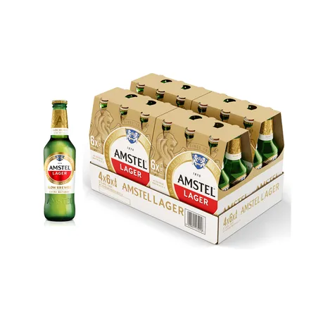 Amstel Lager - Beer NRB - 24 x 330ml