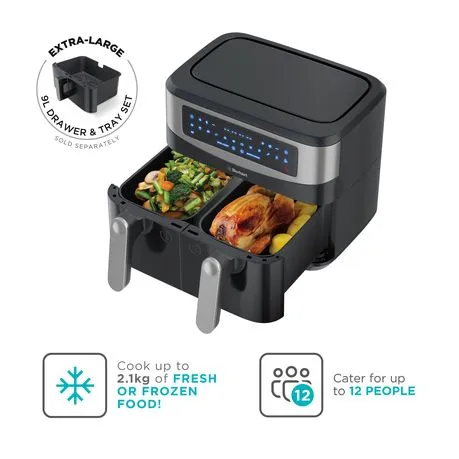 Berkart 9L Digital Dual Air Fryer - BK9LDAF1