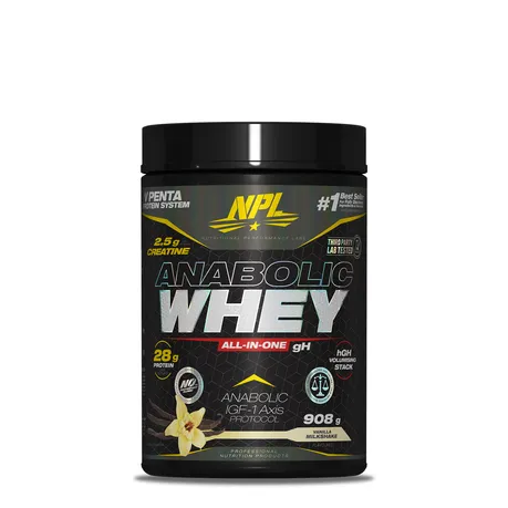 NPL Supreme Anabolic Whey, Vanilla - 908g