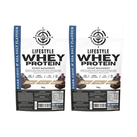 Rogue Legion Lifestyle Whey Protein-2x1kg- Dark Chocolate & Sea Salt