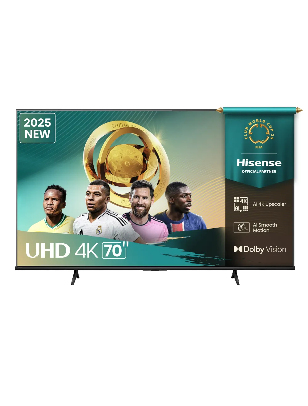 Hisense 70"(177cm)uhd Smart L.e.d. Tv 70a6q