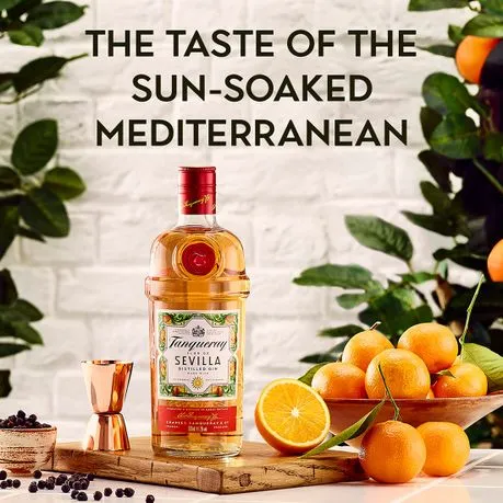 Tanqueray Flor de Sevilla 35% ABV - 750ml