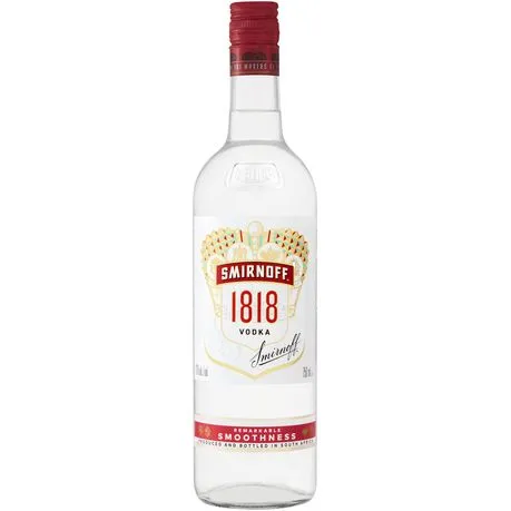 Smirnoff 1818 Original Vodka 43% ABV - 750ml