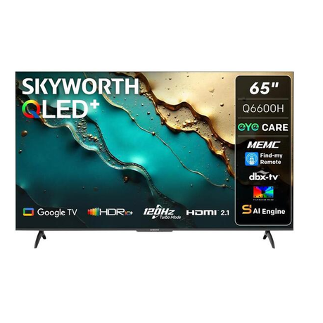 Skyworth 65 Inch Q6600H QLED UHD Google TV