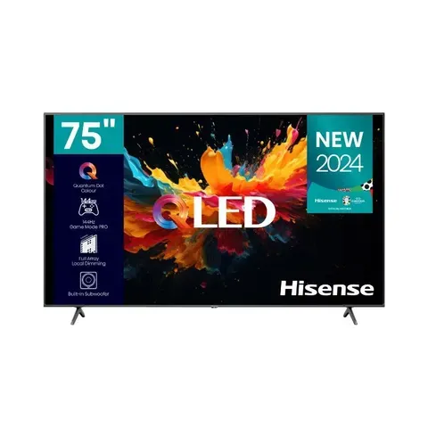 Hisense 75 Inch QLED 4K 144hz Smart TV 75Q7N