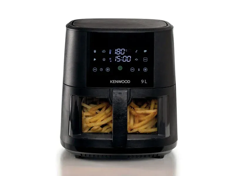 Kenwood 9 Litre Air Fryer with Window (HFG92.000BK)