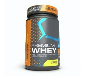 SSA Supplements Premium Whey Protein (908g) - Banana Custard