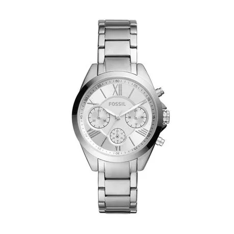 Fossil Modern Courier Silver Stainless Steel Watch - BQ3035