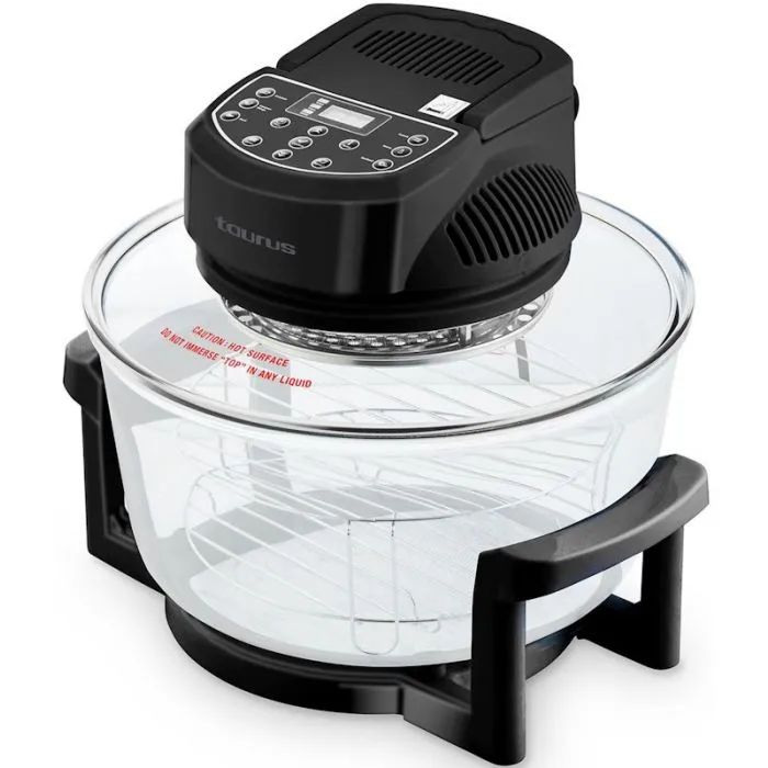 Taurus Turbo Cuina Digital Glass Convection / Air Fryer - 12L, 1400W