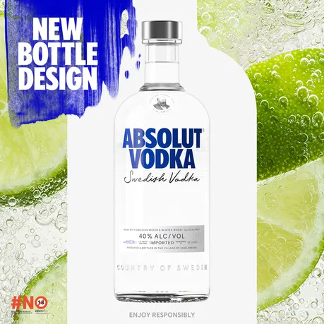 Absolut Original Vodka 750ml