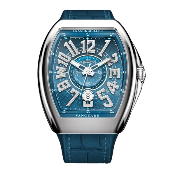 Franck Muller Vanguard Yachting Mariner Stainless Steel Watch