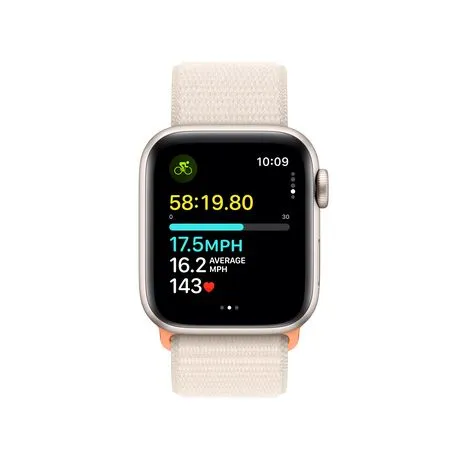Apple Watch SE GPS + Cellular Aluminium Case with Sport Loop (40mm) 2023